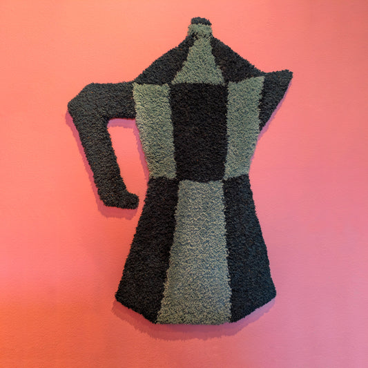 Handtuftad - Espresso