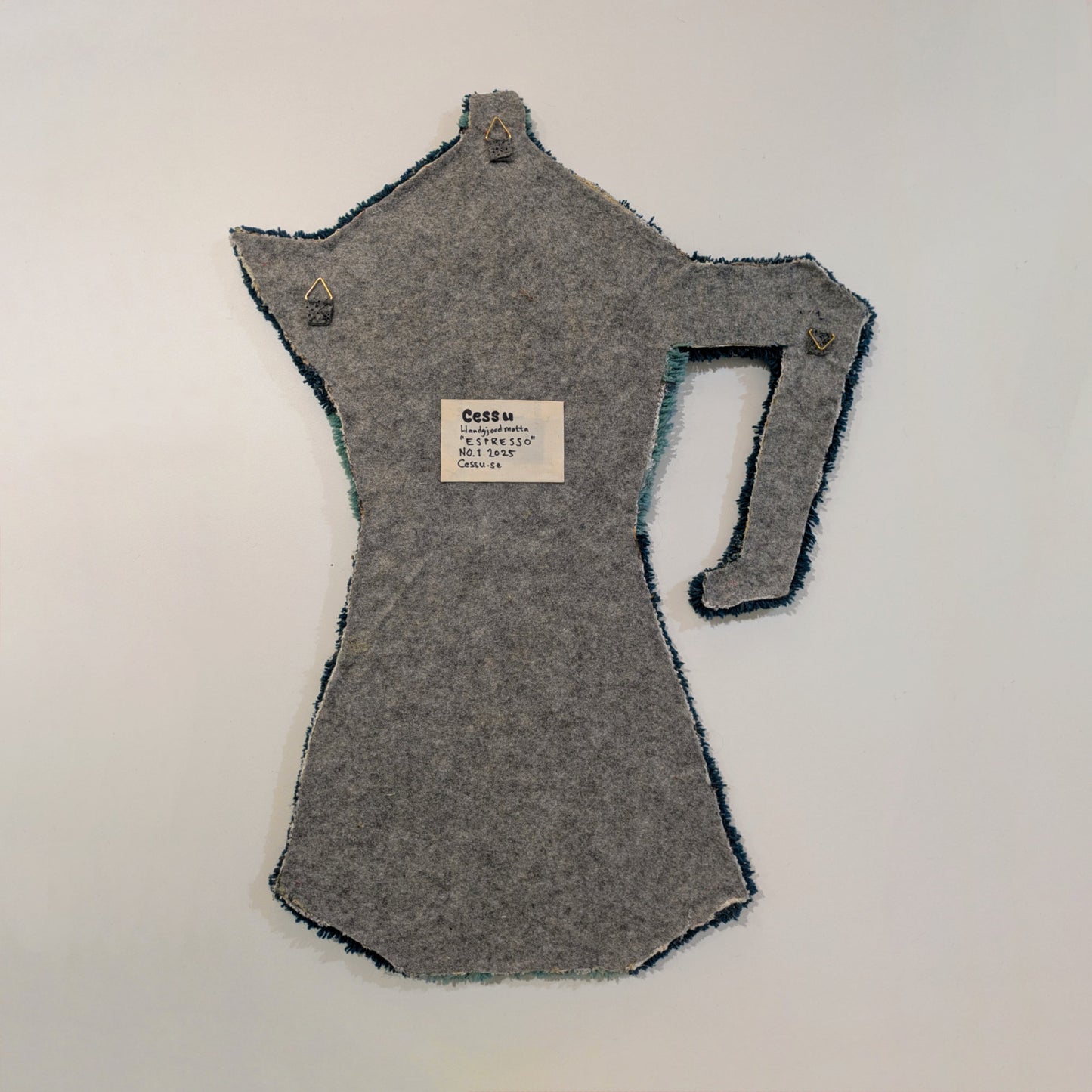 Handtuftad - Espresso