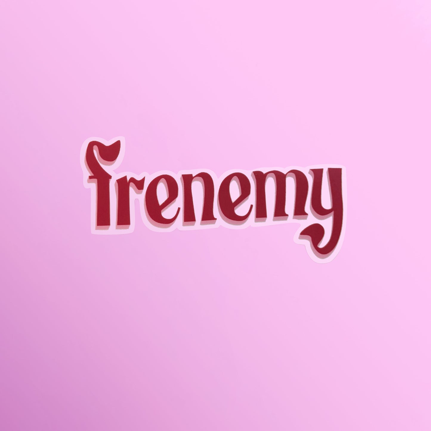 Sticker - Frenemy transparent