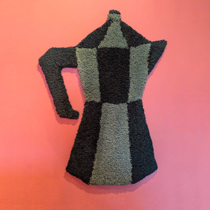 Handtuftad - Espresso